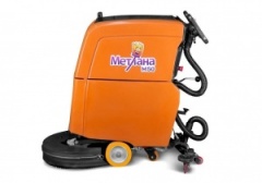 Метлана М50BT c приводом на колеса увеличенная емкость (оранжевая)