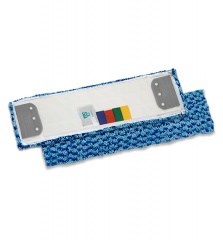 Моп TTS Microsafe, с люверсами, микрофибра, 40 см., синий