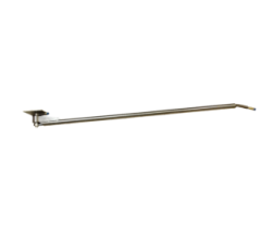 Консоль потолочная (труба) 1,75м/2м; материал -  нержавейка AISI 304, поворот 360град,  квадратный крепеж с межцентровым растоянием 15см (может быть прямая и наклонная)