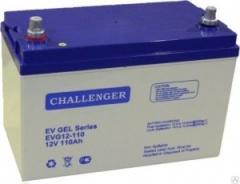 Аккумулятор Challenger EVG12-110, GEL, 12 В., 105-115 А/ч