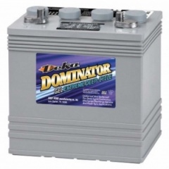 Аккумулятор Dominator Gel, Deka 8G8VGC, 8 В., 114-140 Ач.