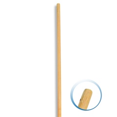 Деревянная рукоятка с отверстием для уличной щётки Ø 23мм х 130см, Euromop