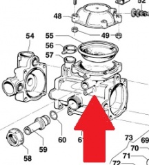 Корпус насоса MC20 - MC25