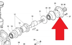 Крышка насоса серии BP241/251/281/291