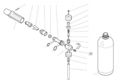 Форсунка 1,40мм для пенной насадки LS 3 (нерж).