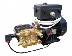 Насос плунжерный LW-K 10/160 TS с эл. двигателем 220 В 3 кВт с электрическим блоком управления