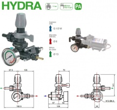 Узел управления Comet® серия HYDRA с манометром (50 л/мин; 5 бар) для EVERFLO PUMPS