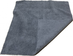 Салфетка из микрофибры (без обметки краев) 400 г/м2 СЕРАЯ  40х40см