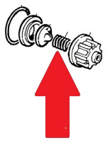 Пружина клапана насоса BP 281/291 HS