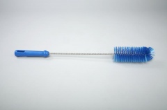 Ерш дренажный средней жесткости, полиэстер - 65х160х500 мм., синий