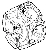 Корпус насоса BP300 (замена арт.0403020000B)