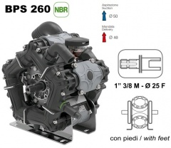 Насос мембранный Comet® серия ВPS260 NBR40 (249 л/мин; 20 бар); ВОМ 1