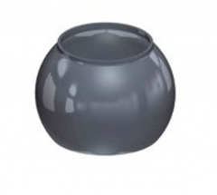 Приварной шар D60 черная сталь