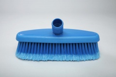 Щетка моющая с резиновыми краями, мягкая - 265х90 мм, синий