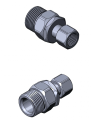 Поворотное устройство SW6 1/4bsp г.-22х1,5 ш., нерж. на подшипниках