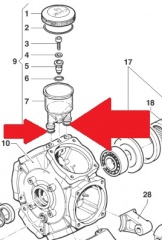 Кольцо 2,62X15,08 насоса BP205/235/280