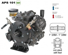 Насос мембранный Comet® серия APS 121 (115 л/мин; 50 бар); вал ВОМ 1” 3/8M