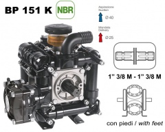 Насос мембранный Comet® серия BP151 (138 л/мин; 20 бар); вал ВОМ 1