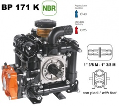 Насос мембранный Comet® серия BP171 (162 л/мин; 20 бар); вал ВОМ 1