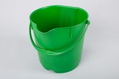 Ведро 9 литров полипропилен, зеленый