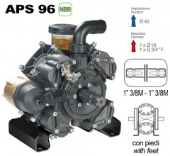Насос мембранный Comet® серия APS 96 (88 л/мин; 50 бар); вал ВОМ 1