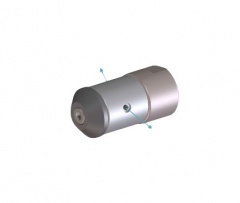 Роторная насадка тип-T10 F062 DN 10, M7x1, 15 л/мин 1000 бар