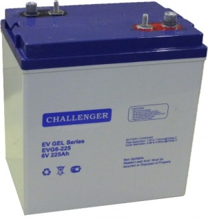 Аккумулятор Challenger EVG6-225, GEL, 6 В., 215-234 А/ч