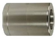 Муфта обжимная 1SN DN08, внут.диаметр-14,0mm, длина-31mm, оцинк.сталь