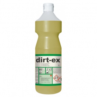 Удаляет трудно поддающиеся очистке загрязнения Pramol Dirt-ex 1л