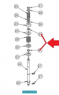 Шайба 1,78х6,75 106 VITON
