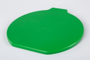 Крышка для ведра полипропилен, 15 л, зеленый