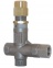 Клапан предохранительный VS 26 - Aisi 316 VITON вход 1/2 г, 80 л/мин 310 бар нерж. сталь