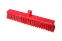Щетка подметальная с распушенными концами - средней жесткости 400х50 мм., красный